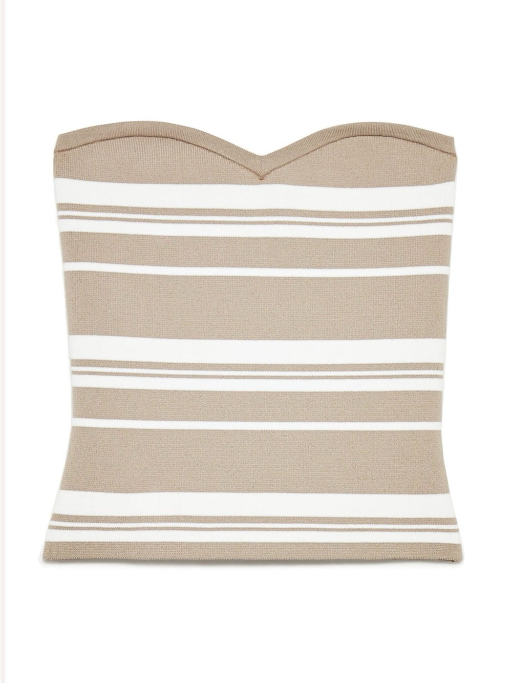 Aritzia Babaton Olaf Tube Top - Tan Stripe - XS